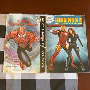 Spider-Man and Iron Man 2 Books